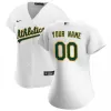 Women's Oakland Athletics Nike White 2020 Home Replica Custom Jersey - jerzelite