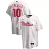 Men's Philadelphia Phillies J. T. Realmuto #10 Nike White&Red Home 2020 Replica Jersey - jerzelite