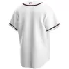 Men's Atlanta Braves Nike White Home Replica Team Jersey - jerzelite