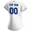 Women's Kansas City Royals Nike White 2020 Home Replica Custom Jersey - jerzelite