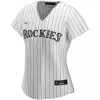 Women's Colorado Rockies Nike White&Purple 2020 Home Replica Jersey - jerzelite