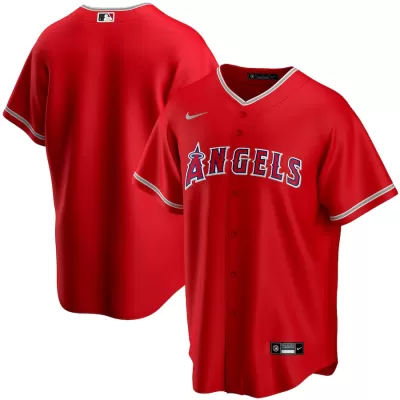 Men's Los Angeles Angels Nike Scarlet 2020 Alternate Replica Jersey - jerzelite