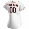 Women's Houston Astros Nike White 2020 Home Replica Custom Jersey - jerzelite