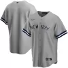 Men's New York Yankees Nike Gray Road 2020 Replica Jersey - jerzelite