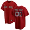 Men's Boston Red Sox Nike Red Alternate 2020 Replica Custom Jersey - jerzelite