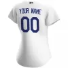 Women's Los Angeles Dodgers Nike White 2020 Home Replica Custom Jersey - jerzelite