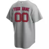 Men's Boston Red Sox Nike Gray Road 2020 Replica Custom Jersey - jerzelite