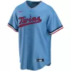 Men's Minnesota Twins Nike Light Blue Alternate Replica Team Jersey - jerzelite