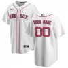 Men's Boston Red Sox Nike White Home 2020 Replica Custom Jersey - jerzelite