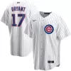 Men's Chicago Cubs Kris Bryant #17 Nike White Home Player Jersey - jerzelite