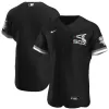 Men's Chicago White Sox Nike Black Alternate Authentic Team Jersey - jerzelite