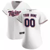 Women's Minnesota Twins Nike White 2020 Home Replica Custom Jersey - jerzelite