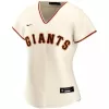 Women's San Francisco Giants Brandon Crawford #35 Nike Cream 2020 Home Replica Jersey - jerzelite