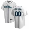 Men's Seattle Mariners Nike White Home 2020 Replica Custom Jersey - jerzelite