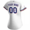 Women's Texas Rangers Nike White 2020 Home Replica Custom Jersey - jerzelite