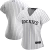 Women's Colorado Rockies Nike White&Purple 2020 Home Replica Jersey - jerzelite