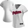 Women's Cleveland Indians Nike White 2020 Home Replica Jersey - jerzelite