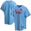 Men's St. Louis Cardinals Nike Light Blue Alternate 2020 Replica Custom Jersey - jerzelite