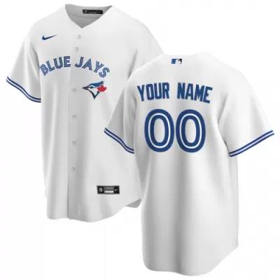 Men's Toronto Blue Jays Nike White Home 2020 Replica Custom Jersey - jerzelite