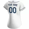 Women's Tampa Bay Rays Nike White 2020 Home Replica Custom Jersey - jerzelite