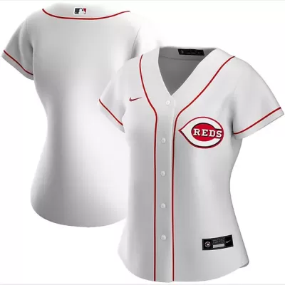 Women's Cincinnati Reds Nike White 2020 Home Replica Jersey - jerzelite