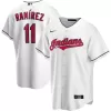 Men's Cleveland Indians Jose Ramirez #11 Nike White Home Replica Player Jersey - jerzelite