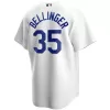 Men's Los Angeles Dodgers Cody Bellinger #35 White Home 2020 Replica Player Jersey - jerzelite