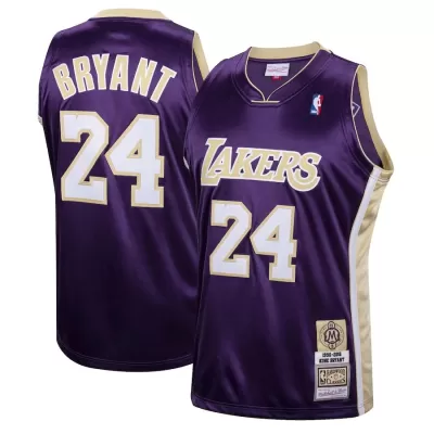 Men's Los Angeles Lakers Kobe Bryant #24 Mitchell & Ness Purple Hall of Fame Class of 2020 Jersey - jerzelite