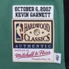 Men's Boston Celtics Kevin Garnet  #5 Mitchell & Ness Green 2007-08 Hardwood Classics Authentic Jersey - jerzelite