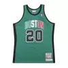 Men's Boston Celtics Ray Allen #20 Mitchell & Ness Green 2007-08 Hardwood Classics Authentic Jersey - jerzelite