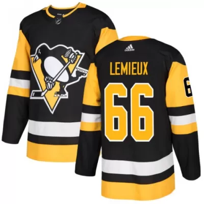 Men Pittsburgh Penguins Mario Lemieux #66 Adidas NHL Jersey - jerzelite