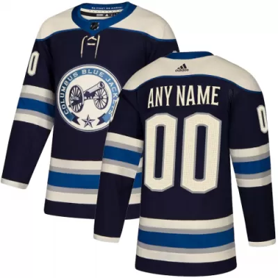 Men Columbus Blue Jackets Adidas Custom NHL Jersey - jerzelite