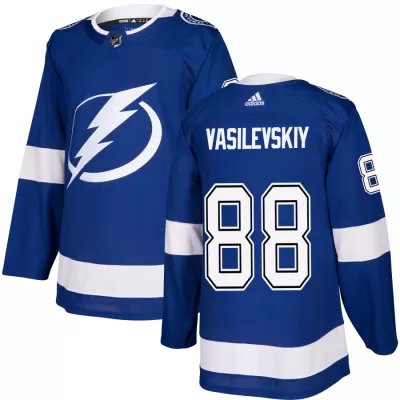 Men Tampa Bay Lightning Andrei Vasilevskiy #88 Adidas NHL Jersey - jerzelite