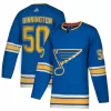 Men St.Louis Blues Jordan Binnington #50 Adidas NHL Jersey - jerzelite