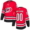 Men Carolina Hurricanes Adidas Custom NHL Jersey - jerzelite