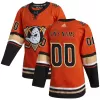 Men Anaheim Ducks Adidas Custom NHL Jersey - jerzelite