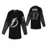 Men Tampa Bay Lightning Yanni Gourde #37 Adidas NHL Jersey - jerzelite