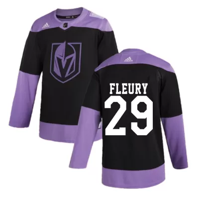 Men Vegas Golden Knights Marc-Andr&eacute; Fleury #29 Adidas NHL Jersey - jerzelite