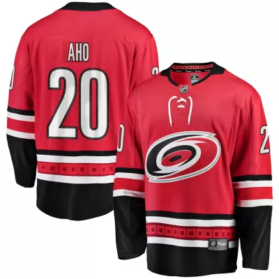 Men Carolina Hurricanes Sebastian Aho #20 Adidas NHL Jersey - jerzelite