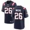 Men New England Patriots Sony Michel #26 Nike Navy Game Jersey - jerzelite