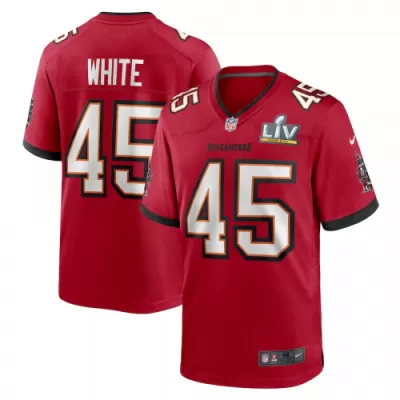 Men Tampa Bay Buccaneers Devin White #45 Nike Game Jersey - jerzelite