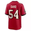 Men Tampa Bay Buccaneers Lavonte David #54 Nike Red Game Jersey - jerzelite