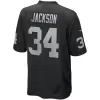 Men Las Vegas Raiders Bo JACKSON #34 Nike Black Game Jersey - jerzelite