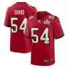 Men Tampa Bay Buccaneers Lavonte David #54 Nike Red Game Jersey - jerzelite