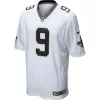 Men New Orleans Saints Drew Brees #9 Nike White Game Jersey - jerzelite