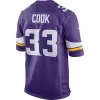 Men Minnesota Vikings Dalvin Cook #33 Nike Purple Game Jersey - jerzelite