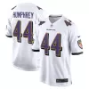 Men Baltimore Ravens Marlon Humphrey #44 Nike White Game Jersey - jerzelite