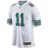 Men Miami Dolphins DeVante Parker #11 Nike White Game Jersey - jerzelite