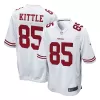 Men San Francisco 49ers George Kittle #85 Nike White Game Jersey - jerzelite