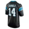 Men Carolina Panthers Sam Darnold #14 Nike Black Game Jersey - jerzelite